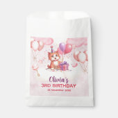 Kitty Cat Celebration Birthday Fevor Bags Geschenktütchen (Vorderseite)