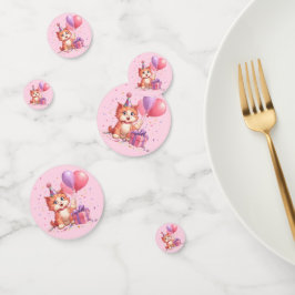Kitty Cat Celebration Birthday Table Confetti Konfetti