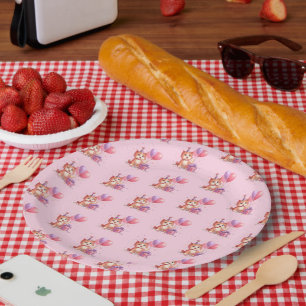 Kitty Cat Celebration Geburtstagspapierplatte Pappteller