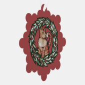 Kitty Cat Christmas Ornament Karte (Rechts)