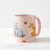 Kitty Cat Coffee Tasse (VorderseiteRechts)