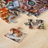 Kitty Cat Collage Puzzle (Seite)