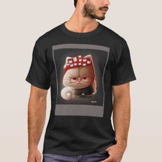 Kitty Cat Cranky Attitude T-Shirt