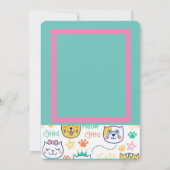 Kitty Cat Dankeskarte (Rückseite)