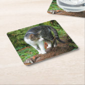 Kitty - Cat - Drink Untersetzer (angewinkelt)