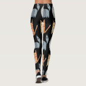 KITTY CAT DRINT YOGA PANS LEGGINGS (Rückseite)