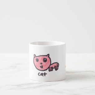 Kitty Cat Espresso Cup Espressotasse
