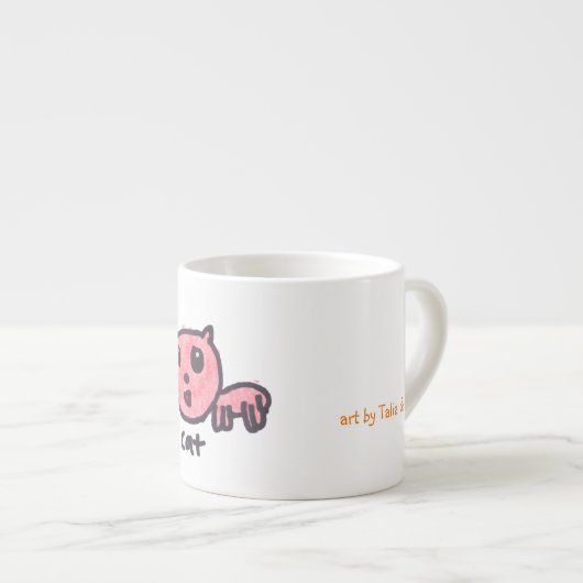 Kitty Cat Espresso Cup Espressotasse (Vorderseite Rechts)