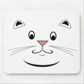 Kitty Cat Face Mousepad (Vorne)