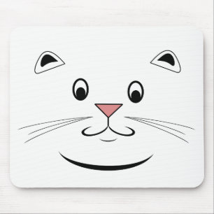 Kitty Cat Face Mousepad