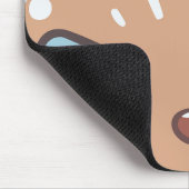 Kitty Cat Faced Mousepad (Ecke)