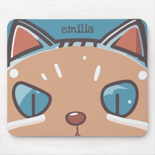 Kitty Cat Faced Mousepad (Vorne)