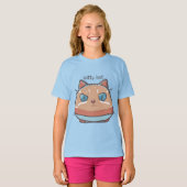 Kitty Cat Faced T-Shirt (Vorne ganz)