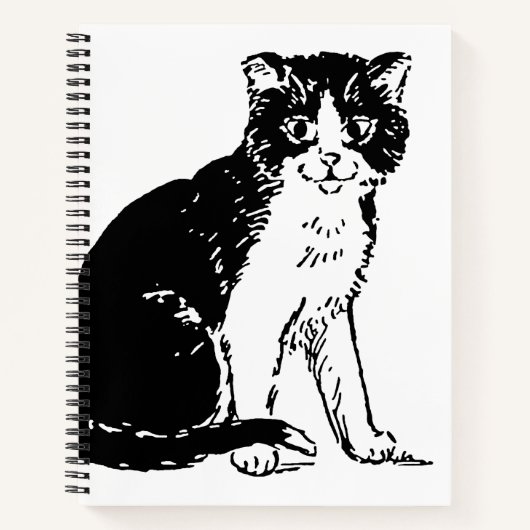 Kitty Cat Fine Art Notizblock (Vorderseite)