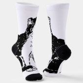 Kitty Cat Fine Art Socken (Gewinkelt)