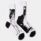 Kitty Cat Fine Art Socken (Rechts)