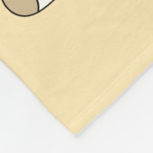 Kitty Cat Fleece Baby Blanket (Ecke)