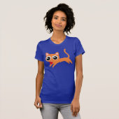 Kitty Cat Herzdieb Niedliches Geschenk für Mädchen T-Shirt (Vorne ganz)