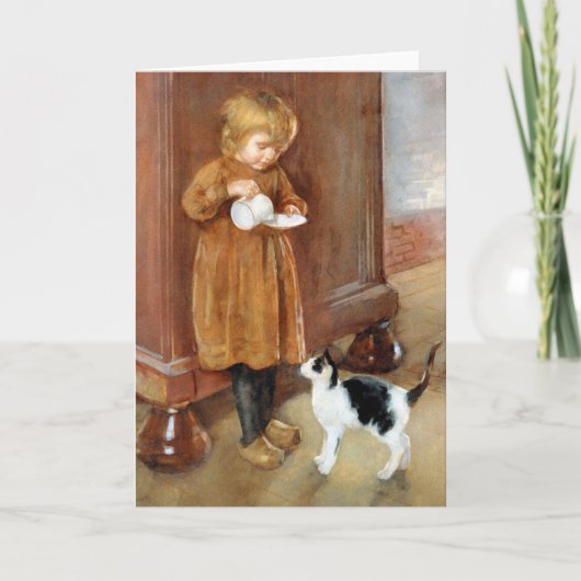 Kitty Cat Karte (Vorderseite)