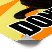 Kitty Cat Keine Sorge Poster (Ecke)