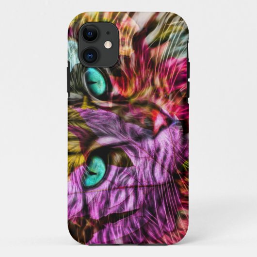Kitty Cat Kitten Künstlerisch Design Case-Mate iPhone Hülle (Rückseite)