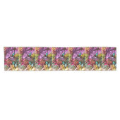 Kitty Cat Kitten Künstlerisch Design Kurzer Tischläufer (Horizontal)