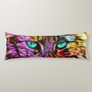 Kitty Cat Kitten Künstlerisch Design Seitenschläferkissen