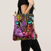 Kitty Cat Kitten Künstlerisch Design Tasche (Von Nahem)
