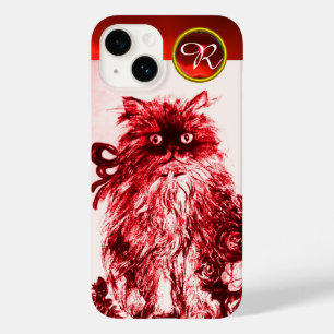 KITTY CAT - KÜCHE MIT ROTE ROSEN Edelsteinmonogram Case-Mate iPhone 14 Hülle