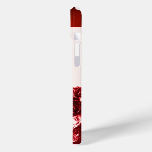 KITTY CAT - KÜCHE MIT ROTE ROSEN Edelsteinmonogram Case-Mate iPhone Hülle (Rückseite / Links)