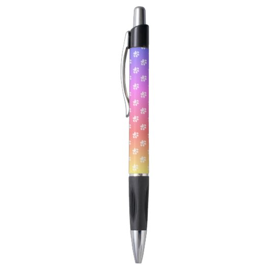 Kitty Cat Liebe Paw Print Pen Kugelschreiber (Oberseite (Vertikal))
