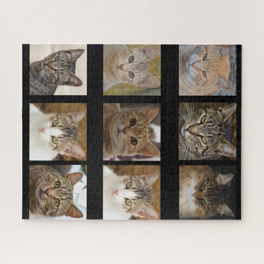 Kitty Cat Mosaik Puzzle (Horizontal)