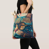 Kitty Cat Nah-up Illustration Tasche (Von Nahem)