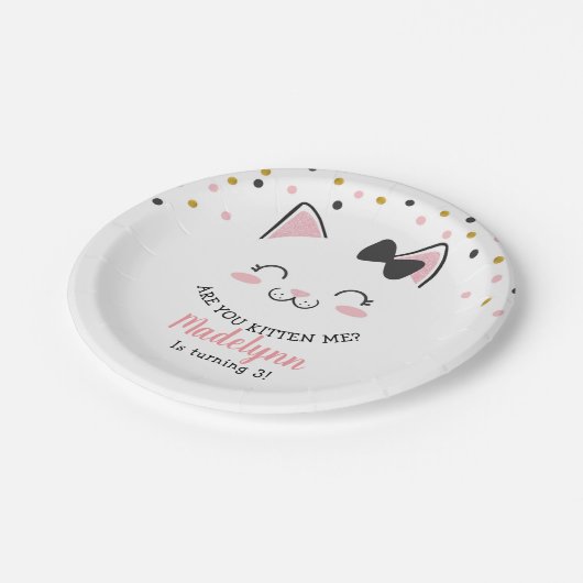 Kitty Cat Paper Teller (Schrägansicht)