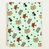 Kitty Cat Pattern Planer (Vorderseite)