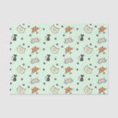 Kitty Cat Pattern Seidenpapier (Vorderseite)