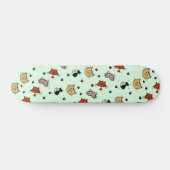 Kitty Cat Pattern Skateboard (Horizontal)