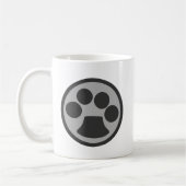 Kitty Cat Paw Print Kaffeetasse (Links)