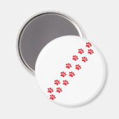 Kitty Cat Paws Magnet (Vorderseite/Rückseite)