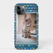 Kitty Cat Personalize Foto Cat Print Case-Mate iPhone Hülle (Rückseite)