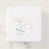 Kitty Cat Pink Gold Geburtstagsparty Geschenkanhänger (Beispiel)