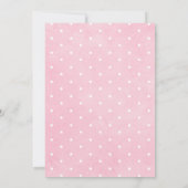 Kitty Cat Pink Niedlich Dankeschön Karte (Rückseite)