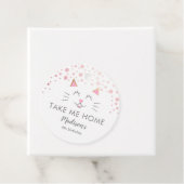 Kitty Cat Pink Zuhause Geschenkanhänger (Beispiel)