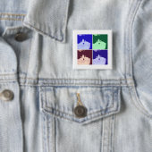 Kitty Cat Pop Art Button (Beispiel)