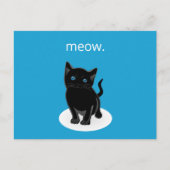 Kitty Cat Postkarte (Vorderseite)