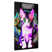 Kitty Cat Psychische Ästhetik Klemmbrett (Rechts)