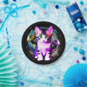 Kitty Cat Psychische Ästhetik Pappteller (Party)