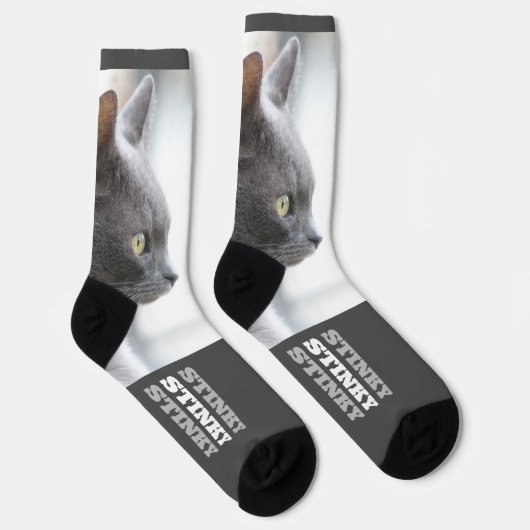 Kitty Cat Spaß Socken (Rechts)