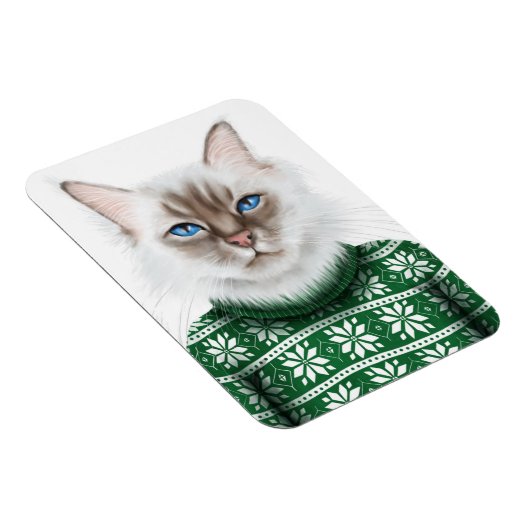 Kitty Cat Sweater Magnet (Rechte Seite)