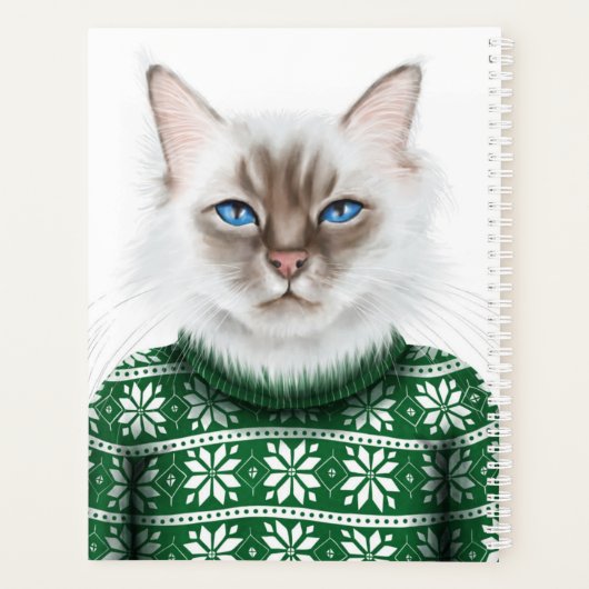 Kitty Cat Sweater Planer (Rückseite)